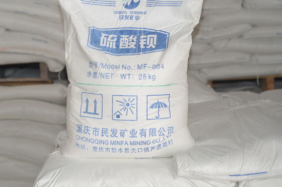 硫酸鉱物 化学填料 化学産業用バリウム硫酸粉 CAS 7727 43 7